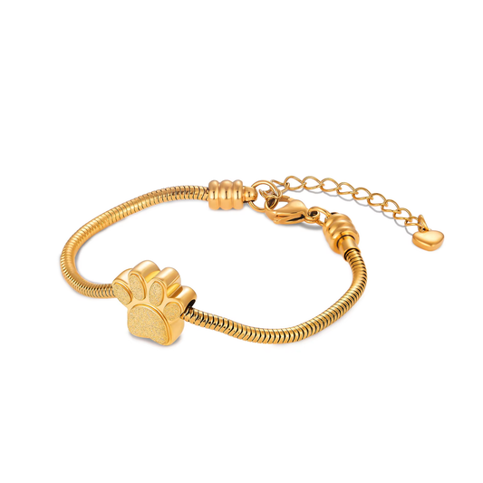 Paw Print Memorial Bracelet