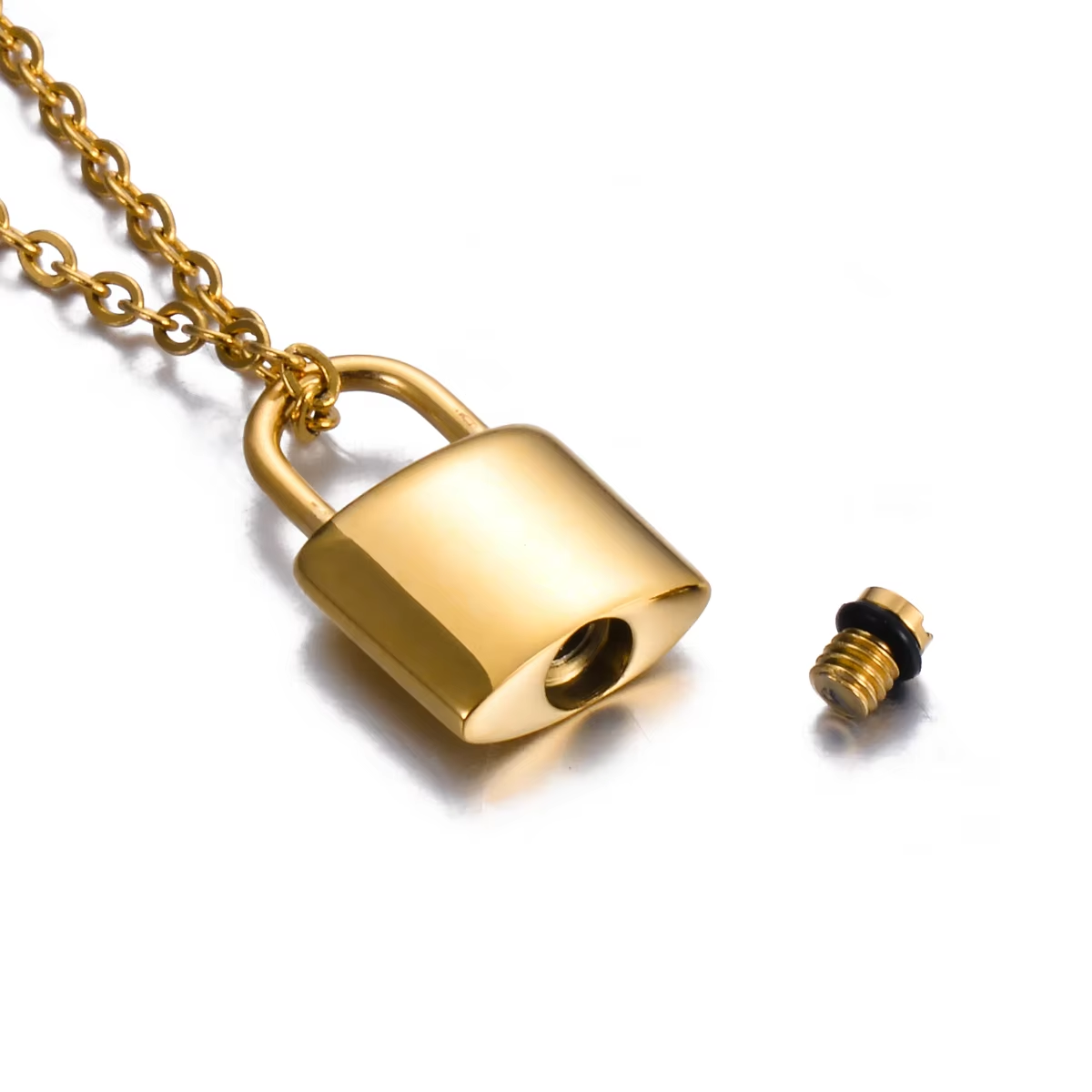 Padlock Memorial Pendant