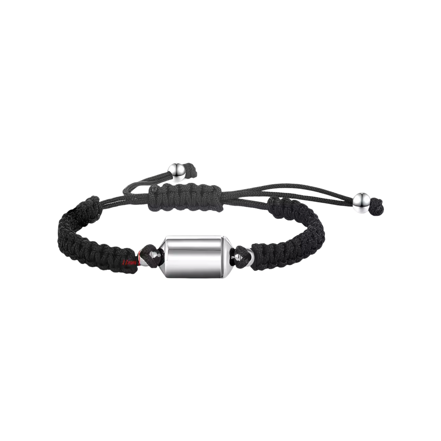 Braided Cylinder Memorial Bracelet