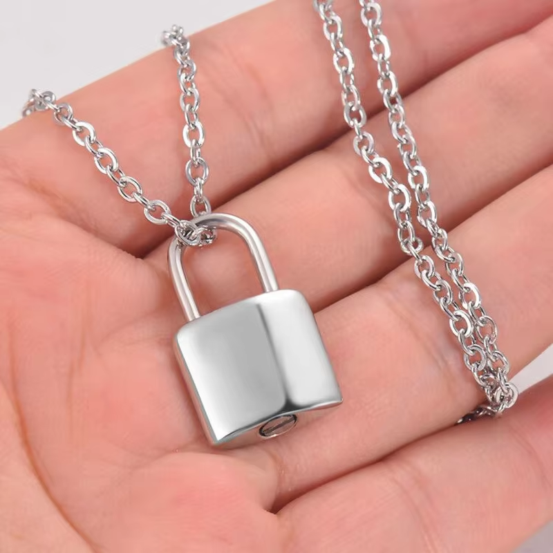 Padlock Memorial Pendant