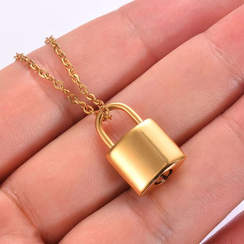 Padlock Memorial Pendant