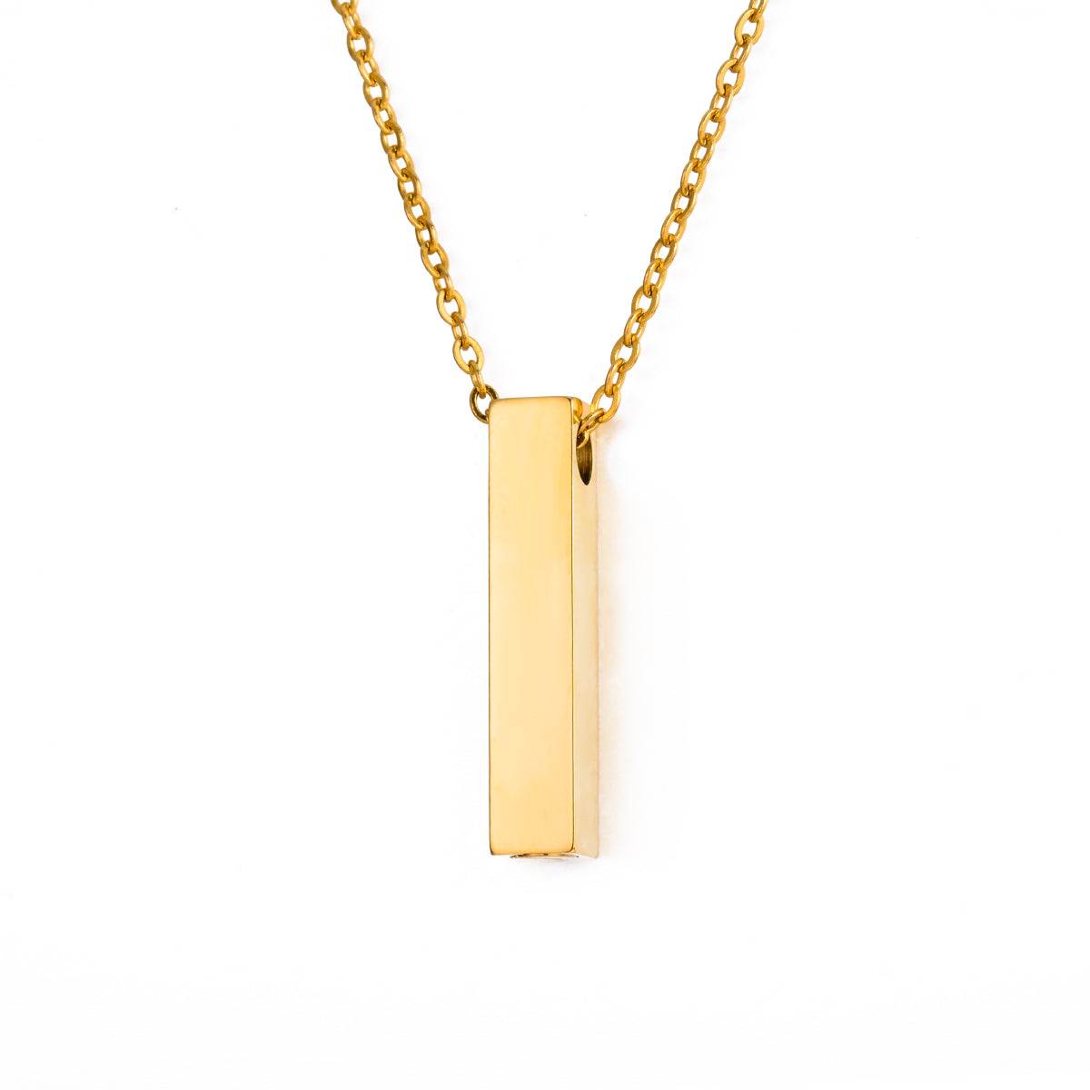Rectangular Bar Memorial Pendant