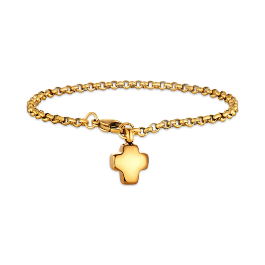 Cross Memorial Bracelet