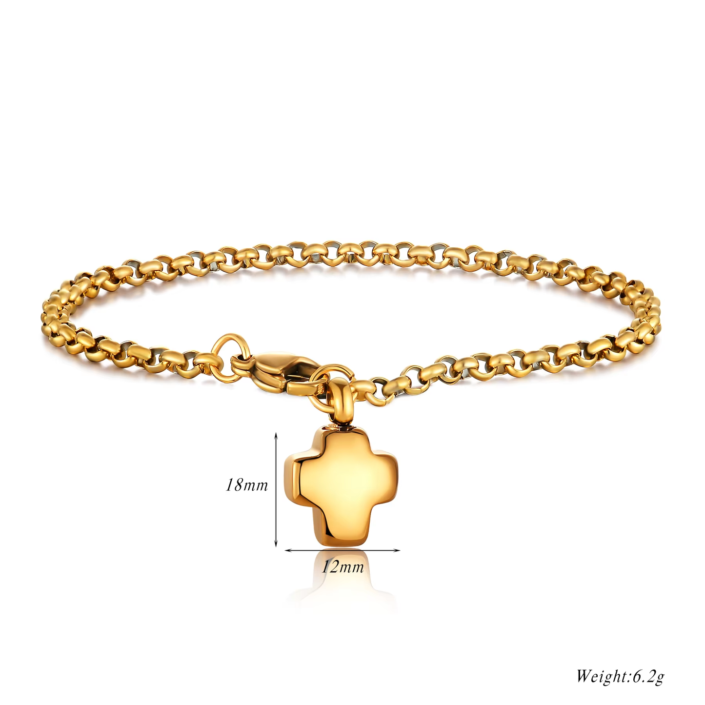 Cross Memorial Bracelet