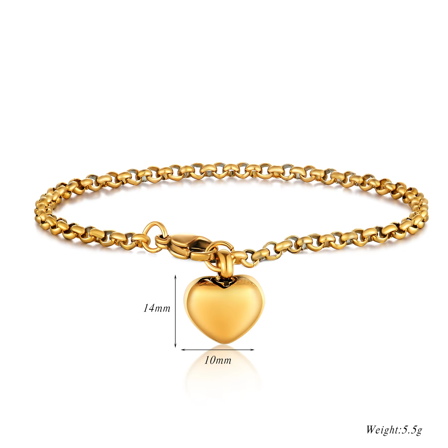 Heart Mini Memorial Bracelet