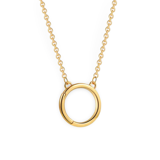 Gold Connector Necklace