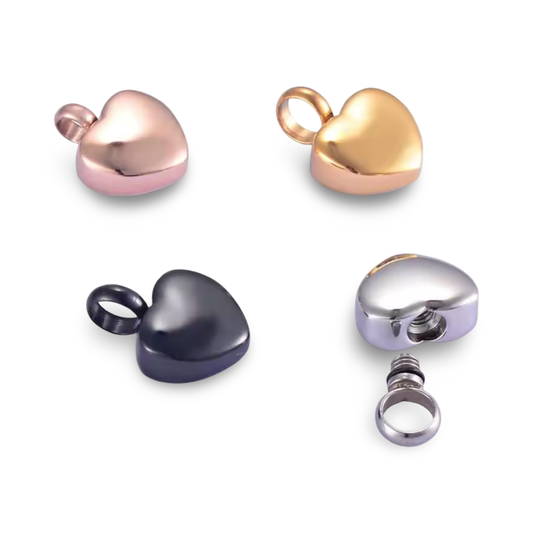 Memorial Heart Charm