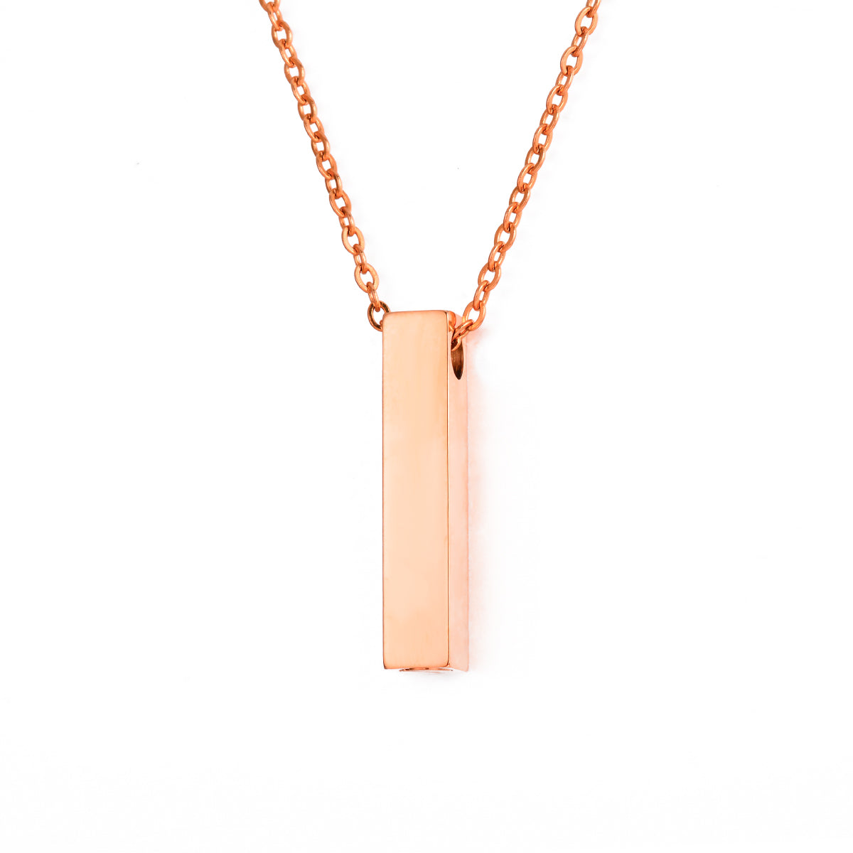 Rectangular Bar Memorial Pendant